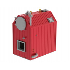 Котёл водогрейный водотрубно-дымогарный в легкой обмуровке на стальной раме ARCUS FUMO-400 ГМ (КВа-0,4 ГМ)  Котёл водогрейный водотрубно-дымогарный в легкой обмуровке на стальной раме ARCUS FUMO-400 ГМ (КВа-0,4 ГМ)