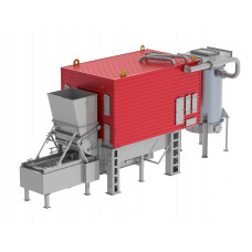 Котлоагрегат ARCUS SOLIDA-1160 К (КВм-1,16 К) с механической топкой ТШП, зажигательным поясом и блоком управления Котлоагрегат ARCUS SOLIDA-1160 К (КВм-1,16 К) с механической топкой ТШП, зажигательным поясом и блоком управления